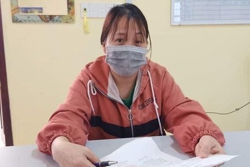 Xu phat nu cong nhan dang tin sai ve chot kiem dich Covid-19 hinh anh