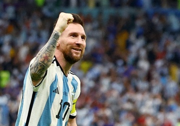 Bi thuat su dung Messi cua Argentina hinh anh