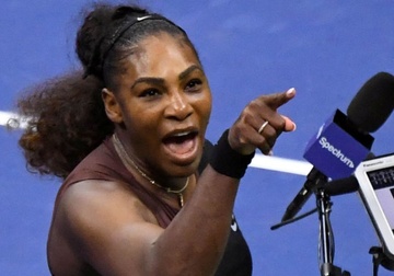 Djokovic ung ho Serena Williams, Lien doan quan vot benh vuc trong tai hinh anh