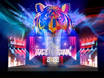 Dan sao gop mat tai dai nhac hoi thuc te ao 'Tiger Remix' hinh anh