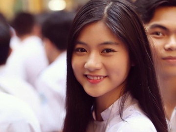 Nu sinh Sai Gon co ma lum xinh dep khong thich duoc goi la hot girl hinh anh
