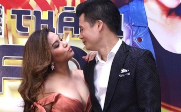 Minh Tuyet khoe ve goi cam, tinh tu ben Quang Dung hinh anh