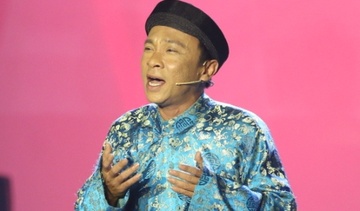 Dien vien hai Dung Nhi ca cai luong khien Trung Dan thich thu hinh anh