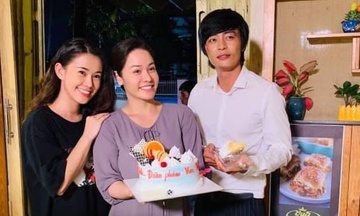 Nhat Kim Anh don sinh nhat o truong quay sau vu bi mat 5 ty dong hinh anh