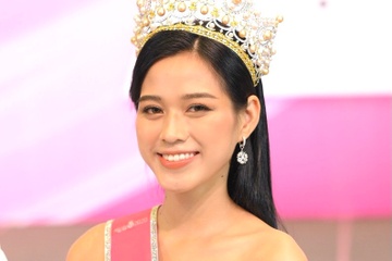 Hoa hau Do Thi Ha giai thich ve phat ngon dung tuc tren mang xa hoi hinh anh