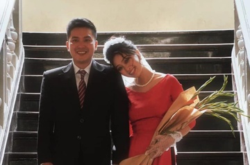 Anh cuoi cua Lieu Ha Trinh hinh anh