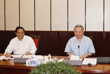 Tong Bi thu, Chu tich nuoc To Lam chu tri phien hop lanh dao chu chot hinh anh
