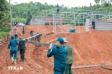 Khoi cong xay dung khu tai dinh cu cho nguoi dan Lang Nu hinh anh