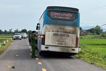 Tai xe xe khach chay lan lan trong vu tai nan 2 vo chong tu vong hinh anh