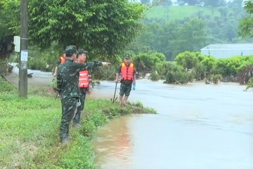 Tim thay thi the hai nan nhan bi lu cuon o Moc Chau hinh anh