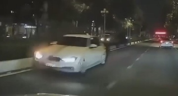Can canh oto chay nguoc chieu trong dem o Dong Nai hinh anh
