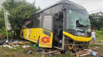 Nguyen nhan ban dau vu lat xe khach o Ha Tinh lam 9 nguoi chet hinh anh
