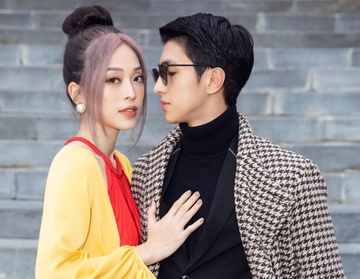 Tinh yeu 4 nam cua Phuong Nga va Binh An hinh anh