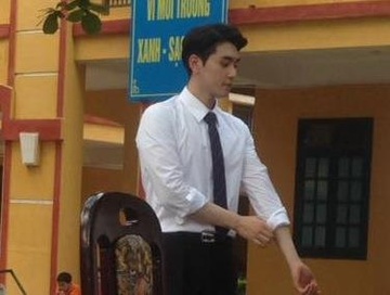 Trai dep Han Quoc don tim hang nghin nu sinh Ha Noi hinh anh