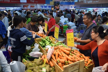 Sap khai truong sieu thi Co.opmart Chu Van An o Binh Thanh hinh anh