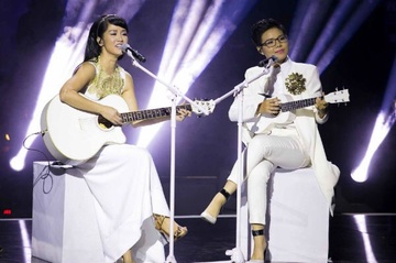 Diva Hong Nhung ket hop cung hoc tro Vu Cat Tuong trong CD moi hinh anh