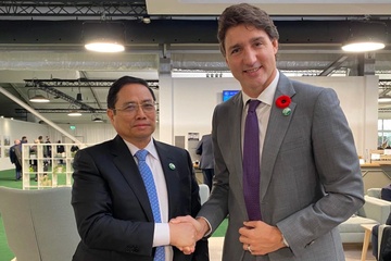 Thu tuong Viet Nam va Canada muon cong nhan ho chieu vaccine lan nhau hinh anh