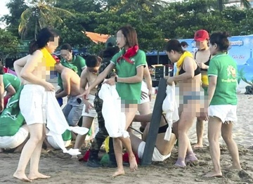 Bo truong Van hoa phe phan cac tro team building phan cam hinh anh