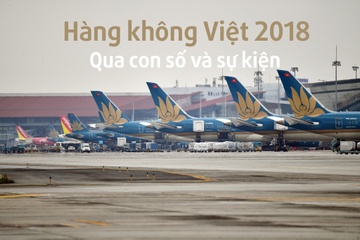 Hang khong Viet Nam 2018 qua nhung con so va su kien hinh anh