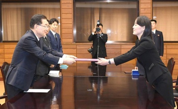 Dong thai la cua Han Quoc voi clip co em gai Kim Jong Un hinh anh