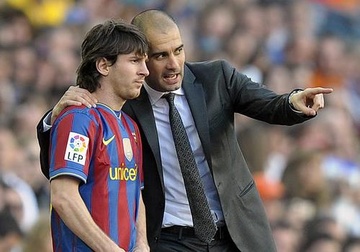 Guardiola nang tam Messi hay Messi tao ra Guardiola? hinh anh