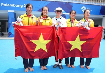 Doi tuyen rowing Viet Nam nhan gan 1 ty tien thuong sau tam HCV hinh anh