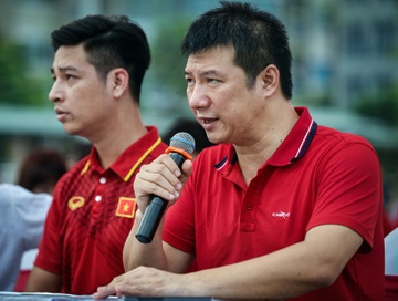 BLV Quang Huy - nuoc mat va vinh quang cung Olympic Viet Nam hinh anh