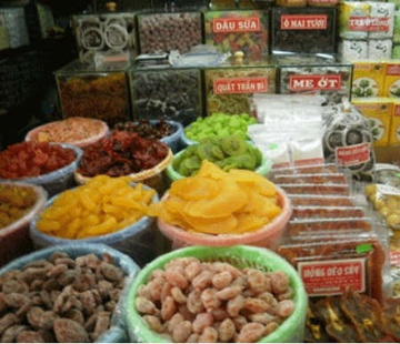 Hoa qua say 'chua' benh tieu duong tran pho Ha Noi hinh anh