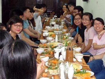 Do an chay hut khach mua Vu lan hinh anh