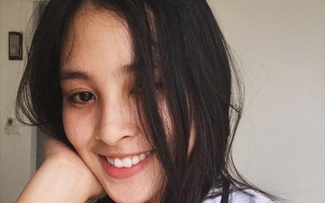 Tan Hoa hau Tran Tieu Vy duoc trao hoc bong gan 500 trieu dong hinh anh