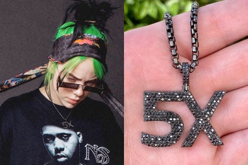 Billie Eilish dat lam day kim cuong 30.000 USD vi thang 5 giai Grammy hinh anh