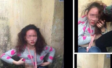 Nu sinh bi ban lot ao, quay clip do mau thuan tren Facebook hinh anh