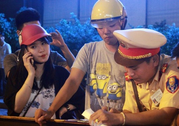 Du hoc sinh bi phat 3,5 trieu dong vi nong do con vuot muc hinh anh
