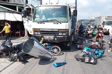 Hon 1.600 nguoi chet vi tai nan giao thong trong 3 thang dau nam hinh anh