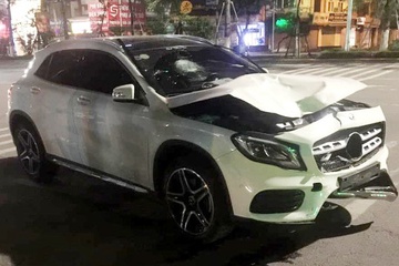 Tai xe 17 tuoi lai Mercedes tong chet nguoi bi de nghi truy to hinh anh