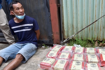 Thu doan cua nhom tuon 200 kg ma tuy ve TP.HCM hinh anh