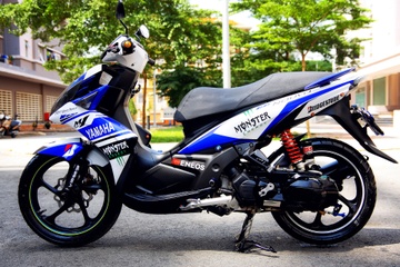 Nouvo SX do phong cach an toan cua biker Dong Nai hinh anh