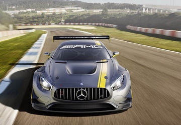 Mercedes trinh lang AMG GT3 cho duong dua hinh anh