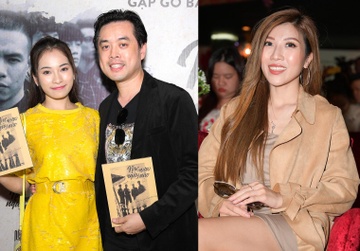 Vo chong Duong Khac Linh - Sara Luu di chung su kien voi Trang Phap hinh anh