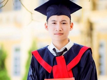 Nam sinh mo coi dat 27,25 diem khoi C, uoc mo do truong quan su hinh anh