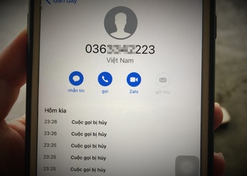 Xac minh so dien thoai nghi cua 'co moi' dua nguoi di Anh hinh anh