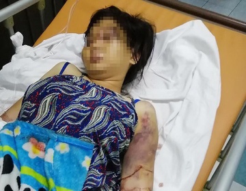 Nhom nguoi tra tan co gai den chet thai bi truy to hinh anh