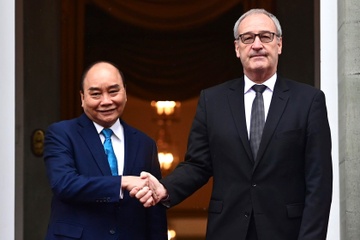 Cac hoat dong cua Chu tich nuoc tai Phu tong thong Thuy Si hinh anh