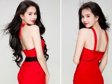 Nhung chiec dam do goi cam ngat ngay cua Ngoc Trinh hinh anh