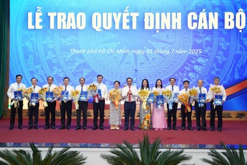 Cong bo lanh dao cac so, nganh cua TP.HCM sau sap nhap hinh anh