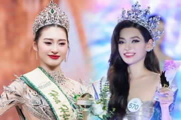 2 hoa hau va 6 a hau dang quang trong mot dem hinh anh