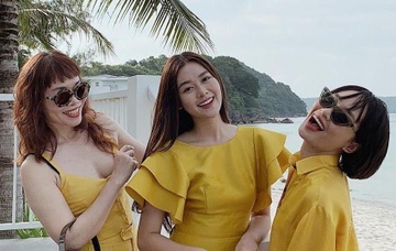 Ba me con A hau Tuong San duoc khen ngoi khi dien do dong dieu hinh anh