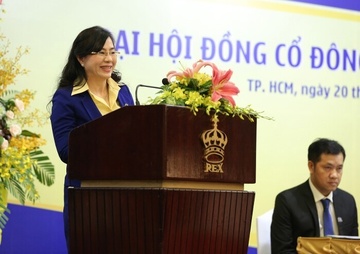 Vo va em trai Chu tich Hoang Quan roi ghe HDQT truoc them dai hoi hinh anh