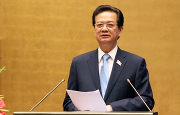 Bat dau 3 ngay chat van Thu tuong va 4 bo truong hinh anh