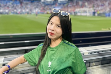 Lan dau toi Duc chung kien PSG vo dich Cup C1 chau Au hinh anh
